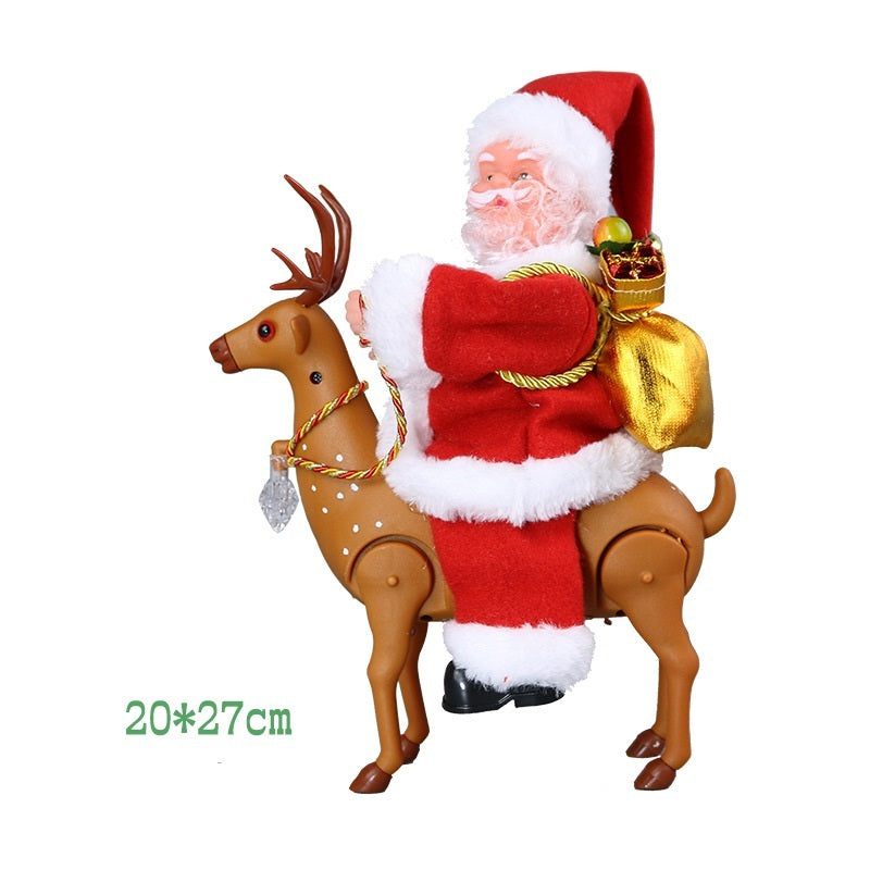 Electric Bell Santa Claus Toy