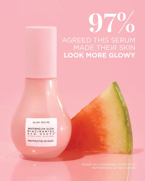 Watermelon Glow Niacinamide Dew Drops - for Dewy, Smooth Skin