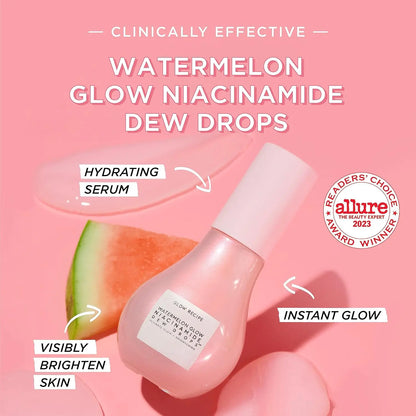 Watermelon Glow Niacinamide Dew Drops - for Dewy, Smooth Skin