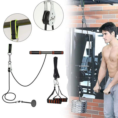 Fitness Pulley Cable System Gym Accessories