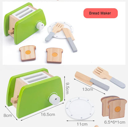 Wooden Kitchen Pretend Play Toy Simulationwooden kitchen pretend play 