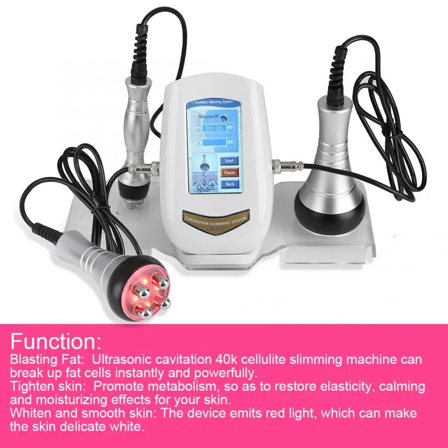 Laser 40K Ultrasonic Liposuction Cavitation Machine For Spa Body Shape