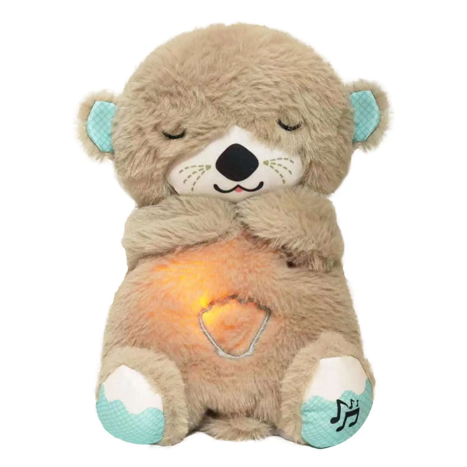 Plush Toy Sensory Breathing Motion Music Light Dollplush toy sensory b