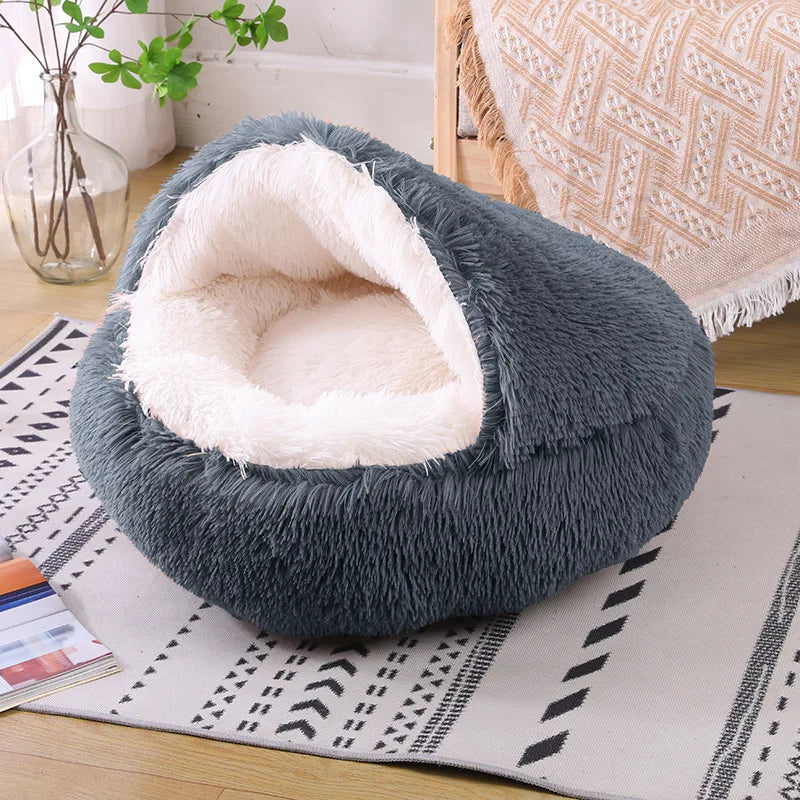 fluffy warming pet cave bedfluffy warming pet cave bedfluffy warming p