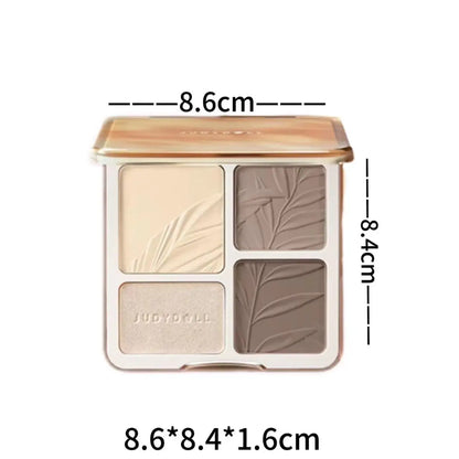 Facial Highlighter Makeup Palette