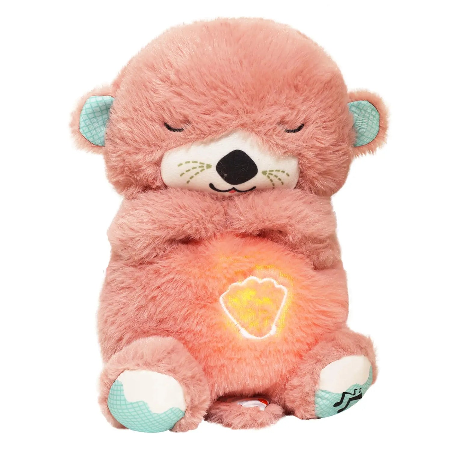 Plush Toy Sensory Breathing Motion Music Light Dollplush toy sensory b