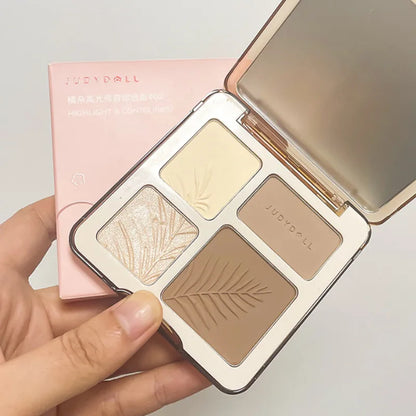 Facial Highlighter Makeup Palette