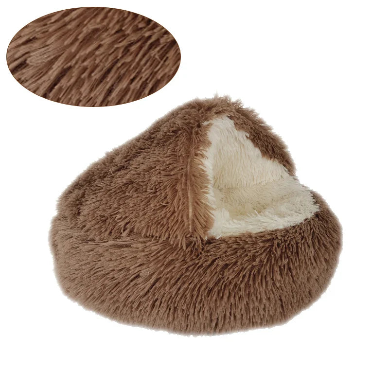 fluffy warming pet cave bedfluffy warming pet cave bedfluffy warming p