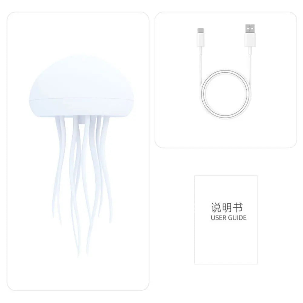 Creative Jellyfish Light Voice Control Bedside Lamp