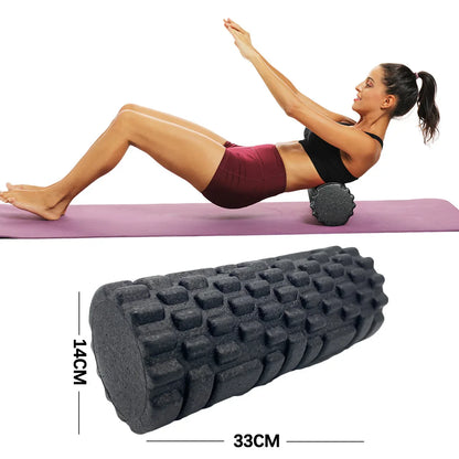 33cm Fitness Foam Roller Yoga Massage33cm Fitness Foam Roller Yoga Mas