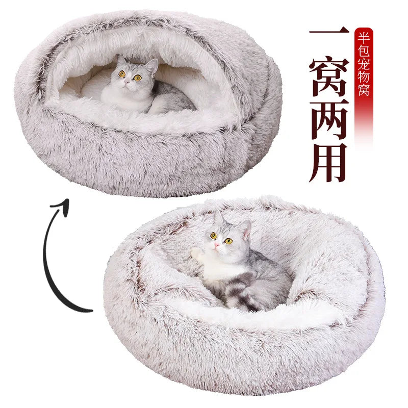 fluffy warming pet cave bedfluffy warming pet cave bedfluffy warming p