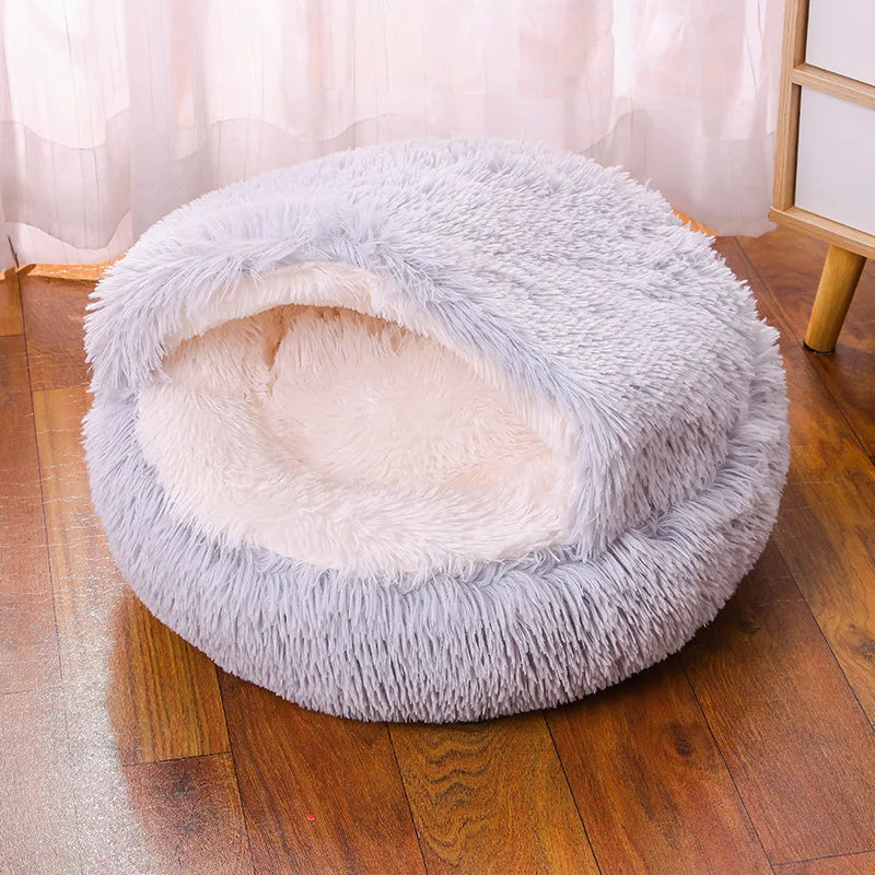 fluffy warming pet cave bedfluffy warming pet cave bedfluffy warming p