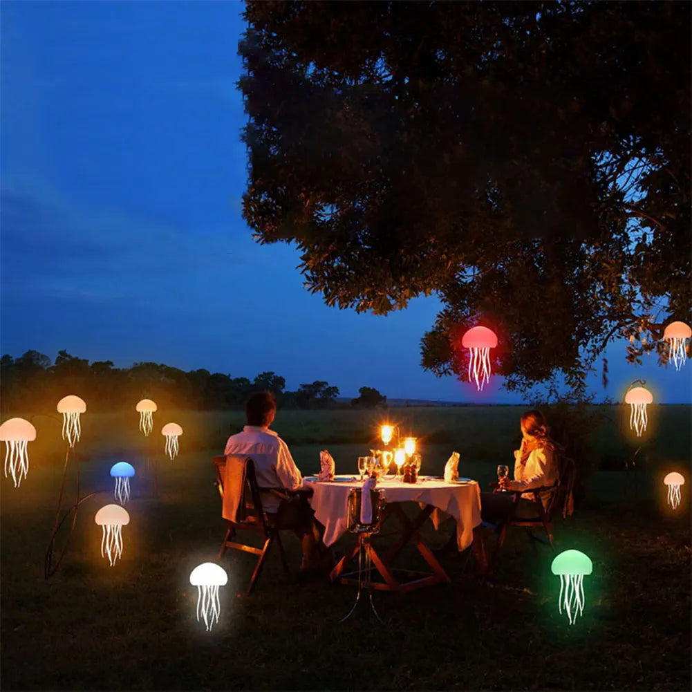 Creative Jellyfish Light Voice Control Bedside Lamp