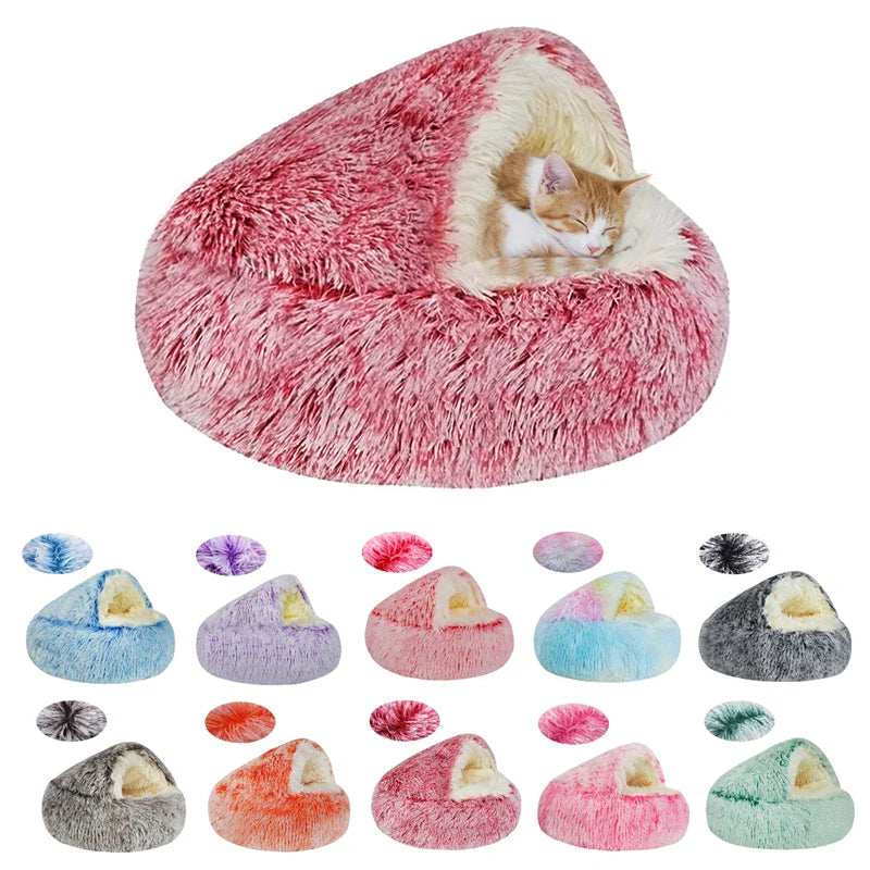 fluffy warming pet cave bedfluffy warming pet cave bedfluffy warming p