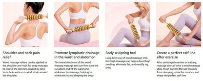 Wooden Therapy Massage Tool for Body Shaping