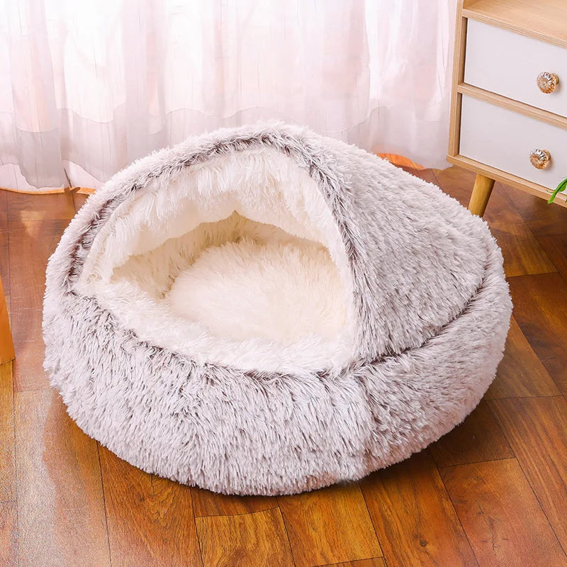 fluffy warming pet cave bedfluffy warming pet cave bedfluffy warming p