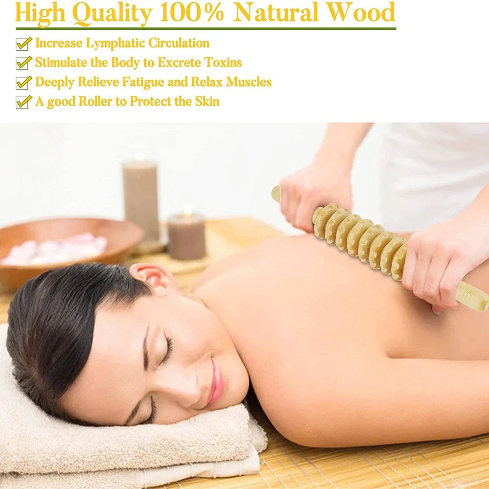 Wooden Therapy Massage Tool for Body Shaping