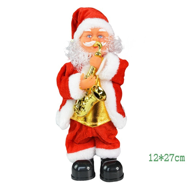 Electric Bell Santa Claus Toy